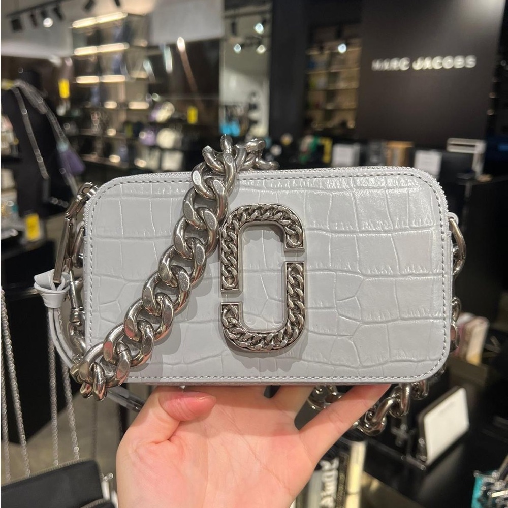 Marc Jacobs Silver Women Crossbody Bag